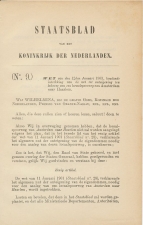 Staatsblad 1903 : Spoorlijn Amsterdam - Haarlem 