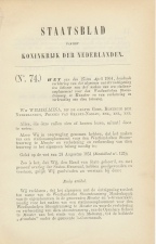 Staatsblad 1904 : Station Monster
