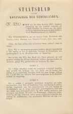 Staatsblad 1906 : Spoorlijn Haarlemmermeer