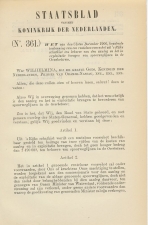 Staatsblad 1906 : Spoorlijn Overbetuwe