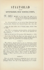 Staatsblad 1908 : Spoorlijn Eindhoven - Weert