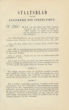 Staatsblad 1908 : Spoorlijn Alkmaar - Zijpe - Schagen
