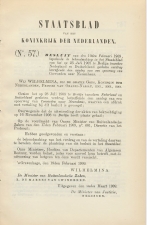 Staatsblad 1909 : Spoorlijn Coevorden - Neuenhaus 