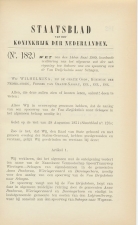 Staatsblad 1909 : Spoorlijn Ewijcksluis - Schagen