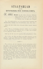 Staatsblad 1909 : Spoorlijn Alkmaar - Zijpe - Schagen