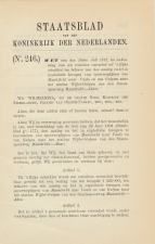 Staatsblad 1912 : Spoorlijn Maastricht - Vaals  enz.
