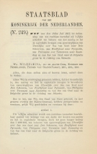 Staatsblad 1912 : Spoorlijn IJzendijke - Drieschouwen enz.