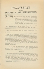 Staatsblad 1914 : Spoorlijn Eindhoven - Weert