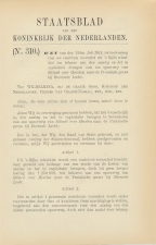 Staatsblad 1914 : Spoorlijn Sittard - Heerlen - Bovenste Locht