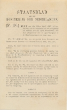 Staatsblad 1915 : Spoorlijn Nieuwveen - Ter Aar