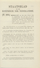Staatsblad 1916 : Spoorlijn Haarlem - Overveen