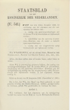 Staatsblad 1916 : Spoorlijn Amsterdam - Haarlem