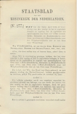 Staatsblad 1918 : Spoorlijn Goes - Wemeldinge enz.