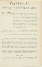 Staatsblad 1919 : Spoorlijn IJzendijke - Drie Schouwen enz.