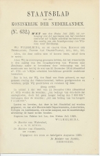 Staatsblad 1920 : Spoorlijn Winsum - Zoutkamp