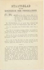Staatsblad 1921 : Spoorlijn Gouda - Boskoop - Alphen