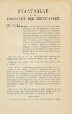 Staatsblad 1921 : Spoorlijn Philippine - Zaamslag enz.
