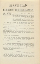 Staatsblad 1922 : Spoorlijn Roermond - Kapellerpoort