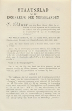 Staatsblad 1924 : Spoorlijn Kolenmijn Carisborg