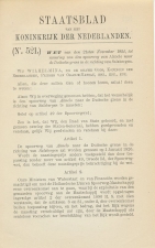Staatsblad 1924 : Spoorlijn Almelo - Salzbergen