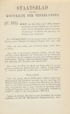 Staatsblad 1925 : Spoorlijn Haarlem - Zandvoort