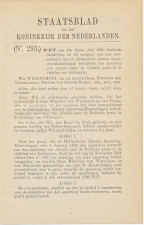 Staatsblad 1925 : Spoorlijn Almelo - Salzbergen