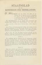 Staatsblad 1927 : Spoorlijn Staatsmijn Maurits - Staatsmijn Hend