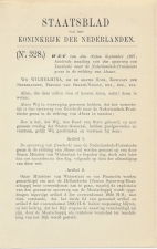 Staatsblad 1927 : Spoorlijn Enschede - Ahaus