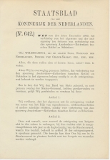 Staatsblad 1933 : Spoorlijn Kethel - Schiedam