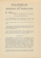 Staatsblad 1934 : Spoorlijn provincie Brabant