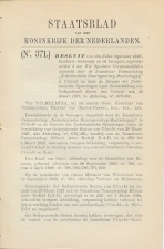 Staatsblad 1928 : Autobusdienst Utrecht - Zeist 