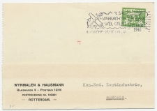 Perfin Verhoeven 828 - WHR - Rotterdam 1940