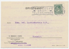 Perfin Verhoeven 137 - D.B.&Z. - Rotterdam 1933