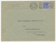 Perfin Verhoeven 349 - J.T.V.&Co - Rotterdam 1927