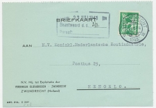 Perfin Verhoeven 022 - A.J. - Zwijndrecht 1943