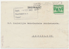 Perfin Verhoeven 562 - NGSF - Delft 1943