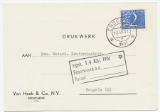 Perfin Verhoeven 784 - VH&C - Enschede 1951