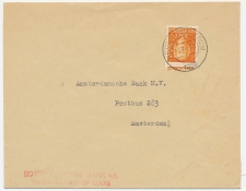 Perfin Verhoeven 469 - N.B.V. - Bergen op Zoom 1950