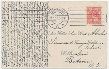 Perfin Verhoeven 356 - K - Den Haag 1909