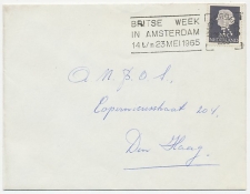 Perfin Verhoeven 358 - K - Amsterdam 1965
