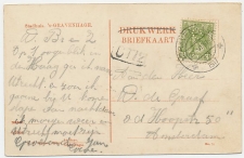 Perfin Verhoeven 675 - S - Den Haag 1917