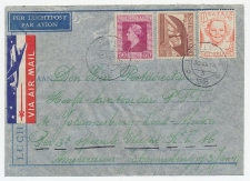 VH A 259 II Amsterdam - Johannesburg Z.A. 1946 ( retour ) 