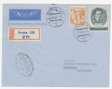 VH B 205 b Praag TsjechiÃ« - Djakarta Indonesie 1954