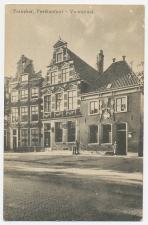 Prentbriefkaart Postkantoor Franeker