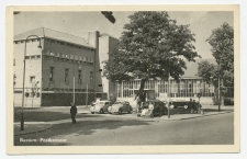 Prentbriefkaart Postkantoor Bussum 1959