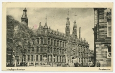 Prentbriefkaart Postkantoor Amsterdam 1958