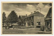 Prentbriefkaart Postkantoor Voorthuizen 1955