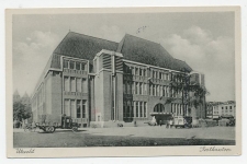 Prentbriefkaart Postkantoor Utrecht 1938