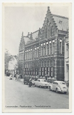 Prentbriefkaart Postkantoor Leeuwarden 1961