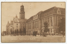 Prentbriefkaart Postkantoor Rotterdam 1924